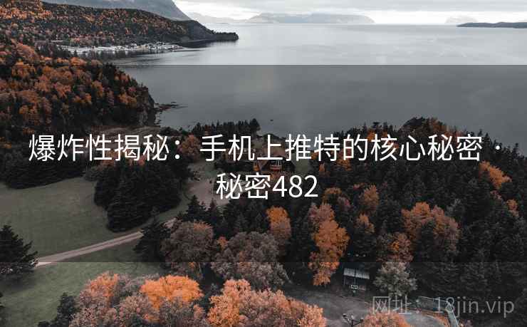 爆炸性揭秘：手机上推特的核心秘密 · 秘密482