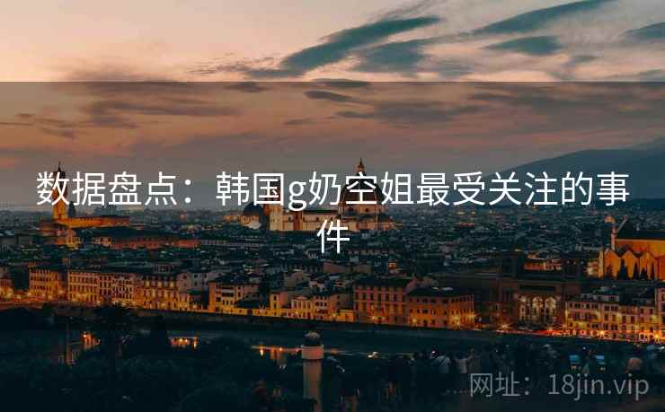 数据盘点:韩国g奶空姐最受关注的事件